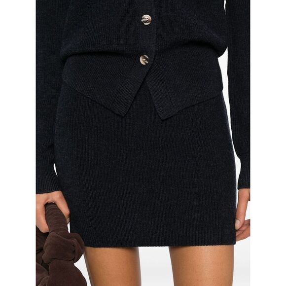 Blugirl Women English Rib Knit Twig Skirt - Picture 4 of 5